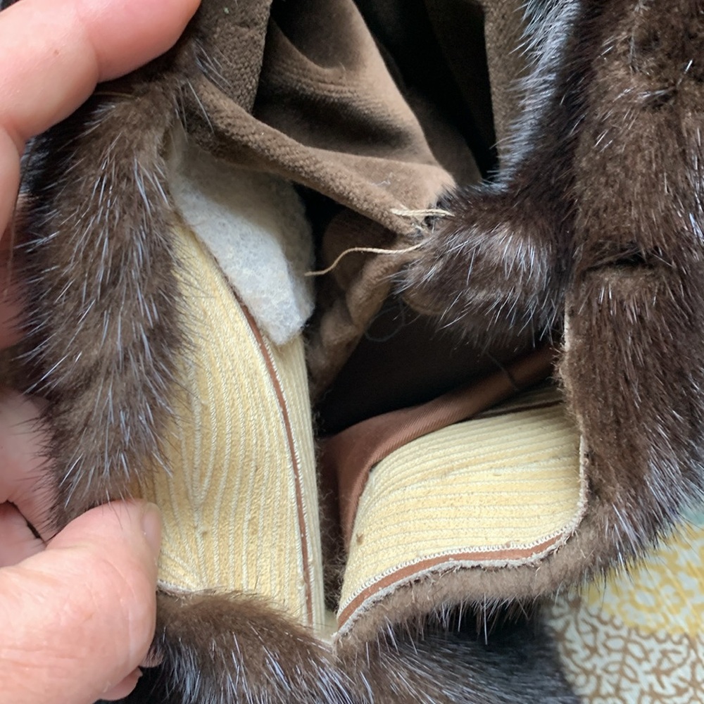 Mink Vintage Mary McFadden Full Length Mink Coat The Fur Vault New York City - Picture 16 of 17